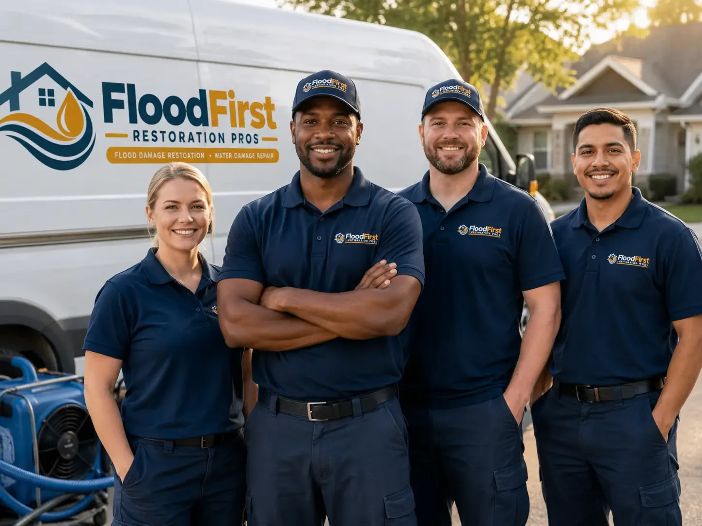 Flood Damage Restoration company in Chauvin, LA